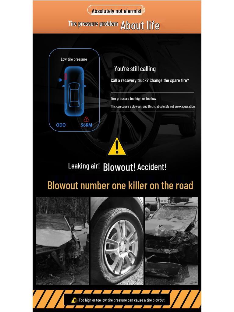 Portable Wireless Car Tire Air Pump