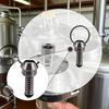 1.5 inch End Cap Beer Fitting Sturdy Professional Easy to Install Brew Making Accessory Stainless