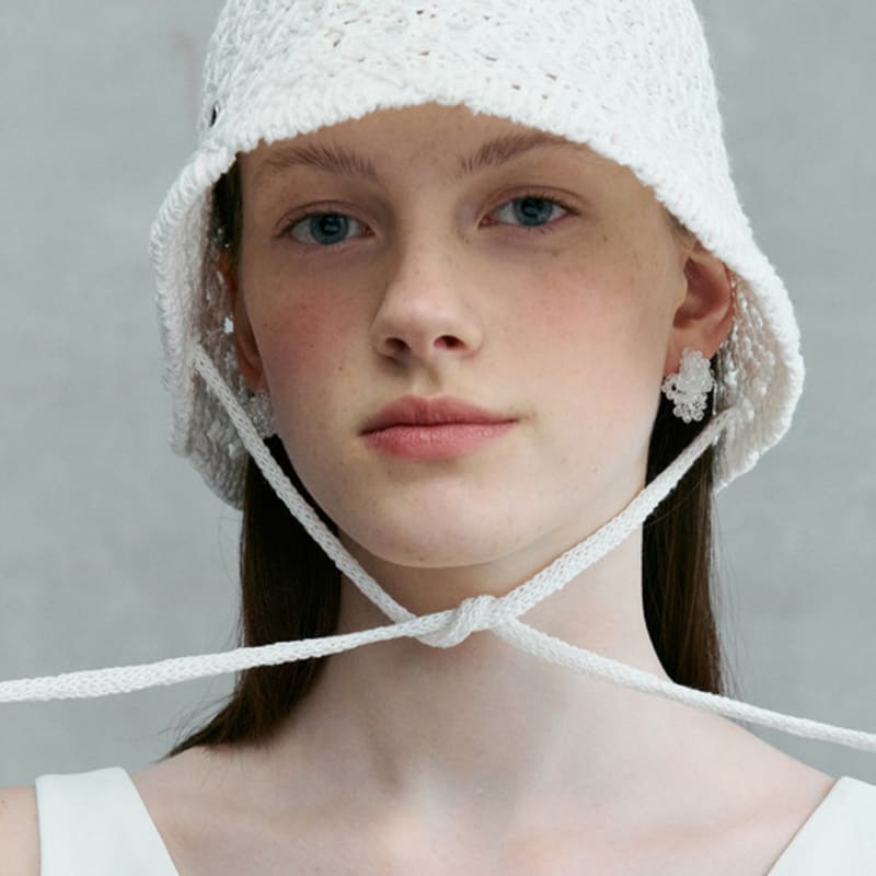 VINTAGE HOLLYWOOD Breeze Knit Bucket Hat_VH2536AC002M