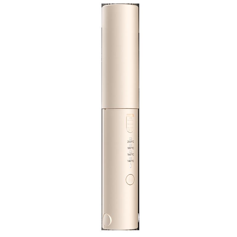 Portable Wireless Mini Hair Straightener Comb for Students - Dual-use Heat Styling for Bangs and Perms.