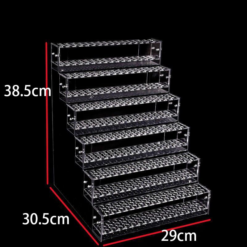 Pen Holder Acrylic Pen Display Stand Holder for Vendors,Beadable Pens Display Organizer Paint Brush Storage Makeup Brush Rack