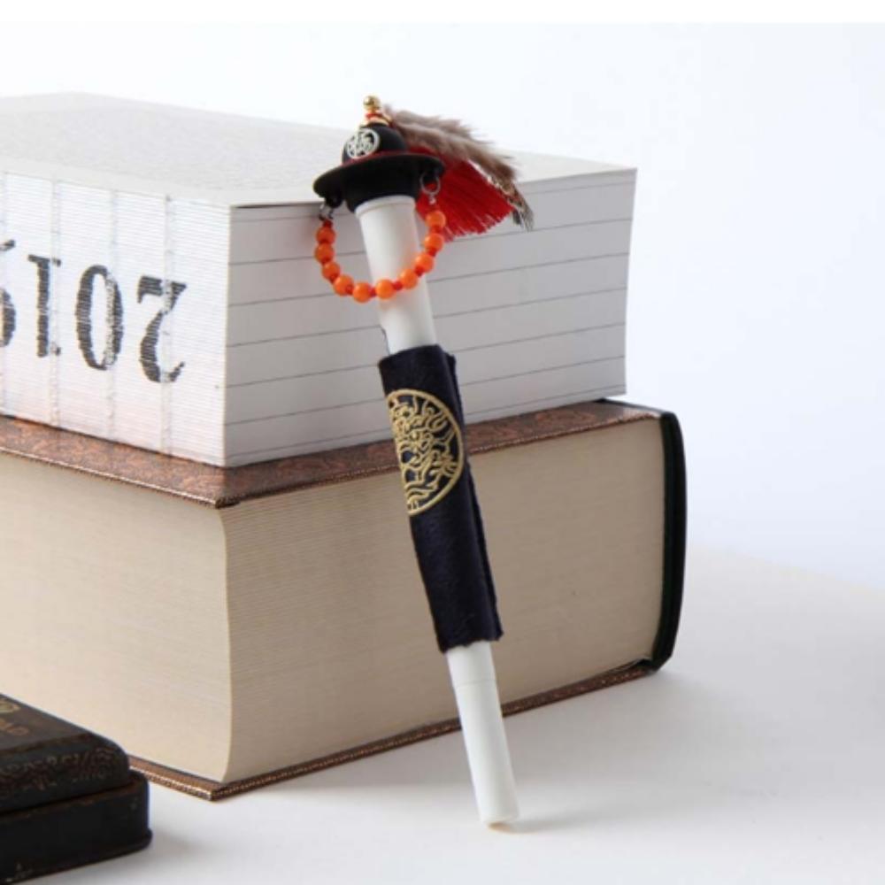 Korean Headwear Pen Series-Black Gat  Pen/Jeon Rip  Pen-Handmade Goods