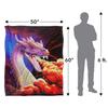 Royce McClure Silky Dragon Fire Supersoft Blanket