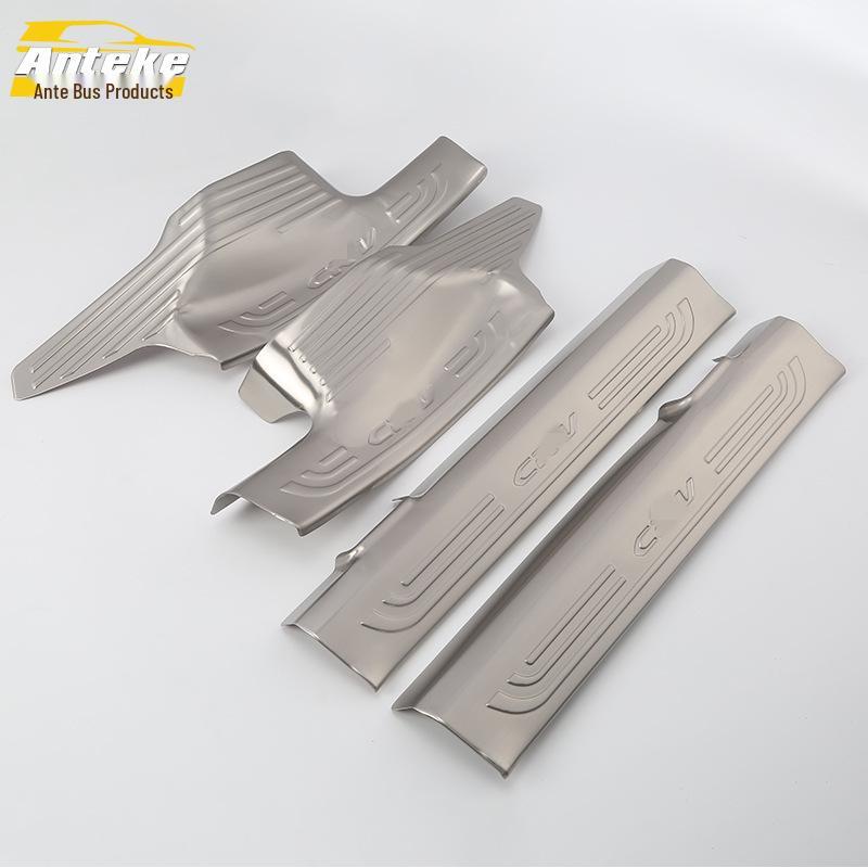 

CRV 2015 Накладки на пороги багажника из нержавеющей стали и декоративные накладки на пороги