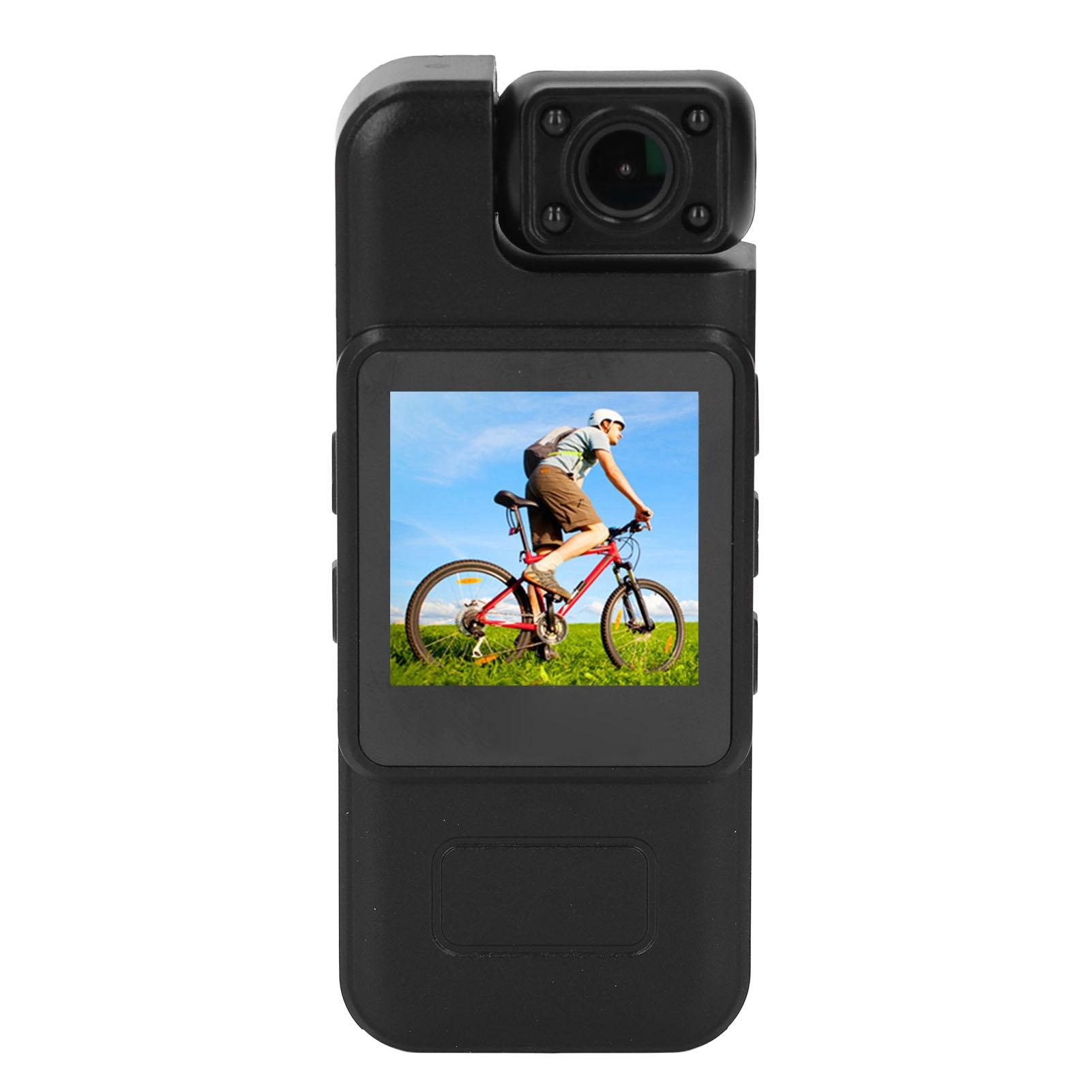 

Portable Camera 1.54 Inch 240x240 Color Screen 4K Video Recorder Movement Detection Loop Recording