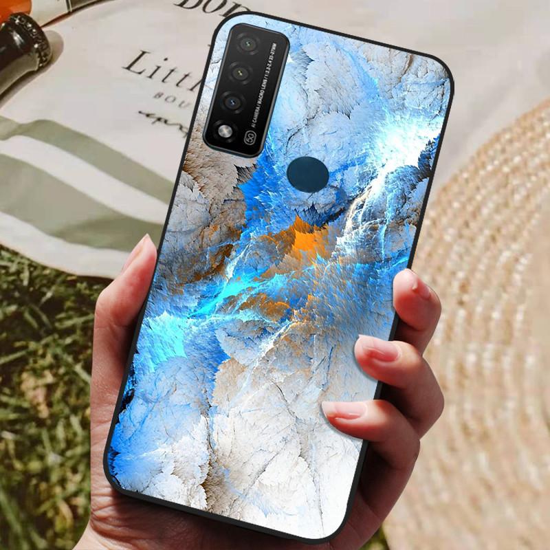 

For TCL 20 R 5G Case Silicon Soft TPU Luxury Phone Back Cover for TCL 20R 5G Cases Bumper Funda for TCL20R 6.52 Protective Bag TCL 20 R 5G