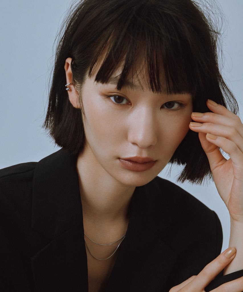 Novice Tokyo Mini Double Layered Ear Cuff / Silver