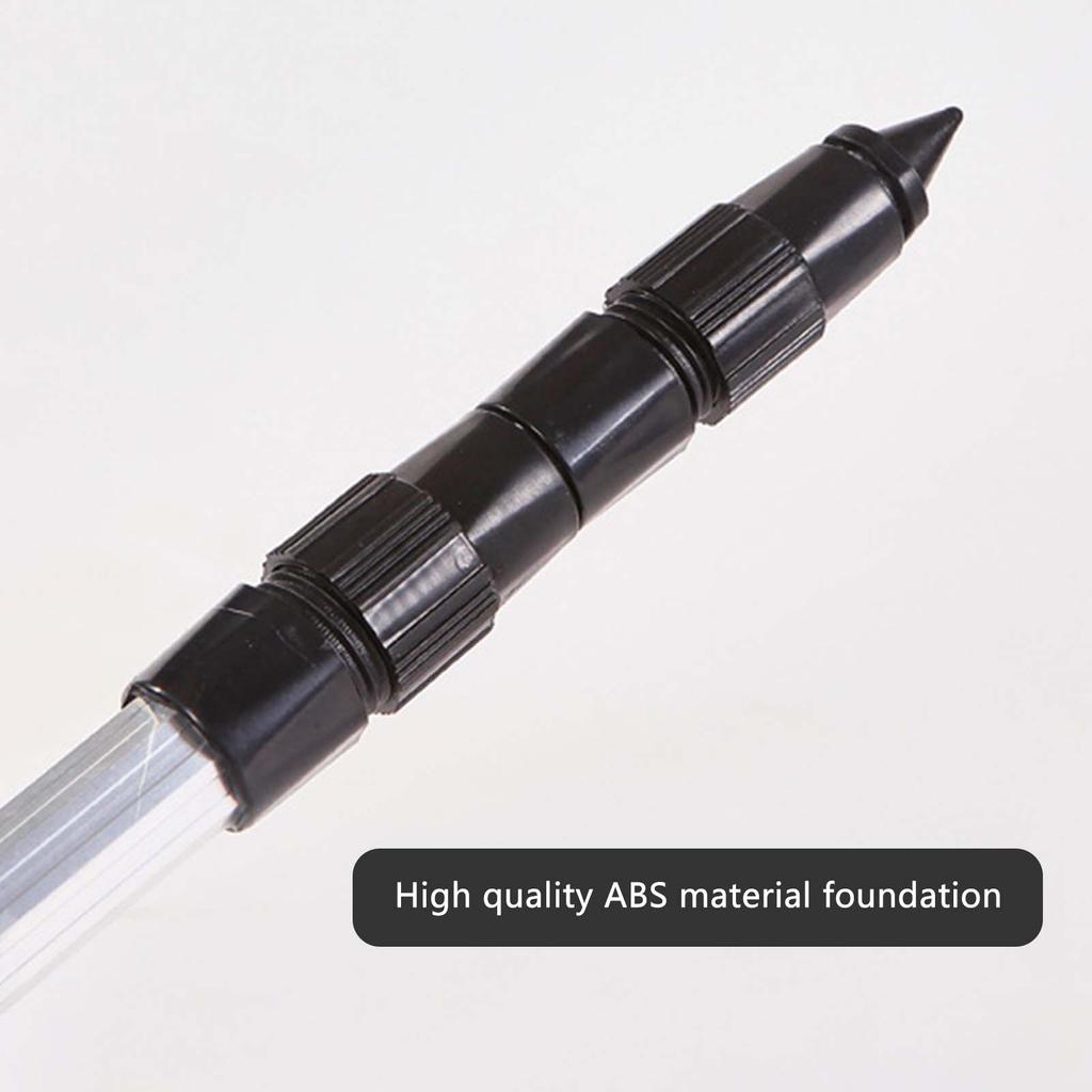 Aluminum Alloy Fishing Rod Holder Portable and Foldable Tripod Ground Support Brackets Fits for Different Sizes of Rods