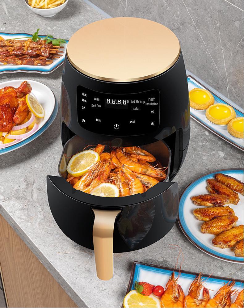 6L Multifunctional Smart Air Fryer with Touch Screen & Large Capacity