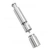 1pc Hand Driven Metal Pepper Grinder/Salt Mill&Muller Portable Thumb Push Aluminium Case Stainless Steel Core