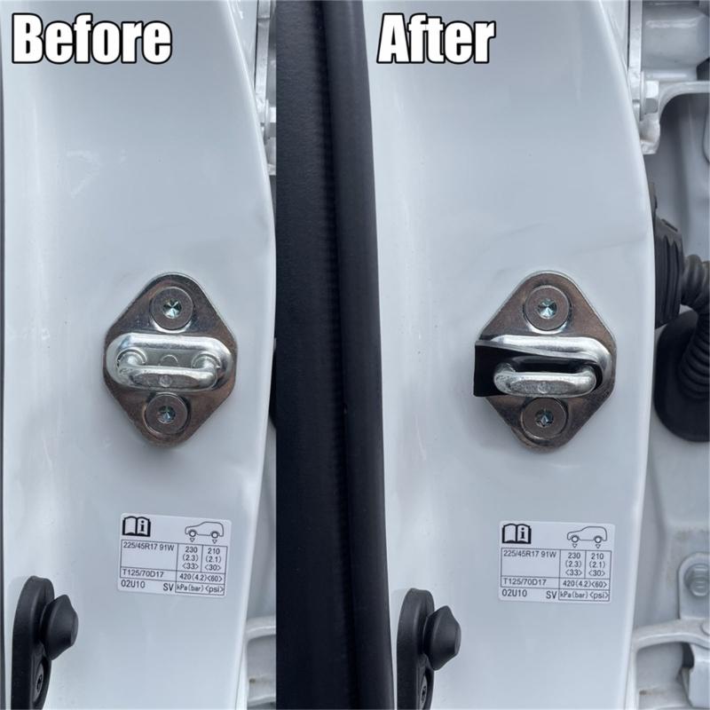 Car Modification Door Closure Interior Sound Insulation Damper Seal Pad Damping Protector for Car SUV