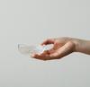 ADERIA Small 9 x x Height cm Peeking Delicacy Set of Made in Japan Bowl, Clear, Max. 5.6 3.8 Holder, 6, NT-146