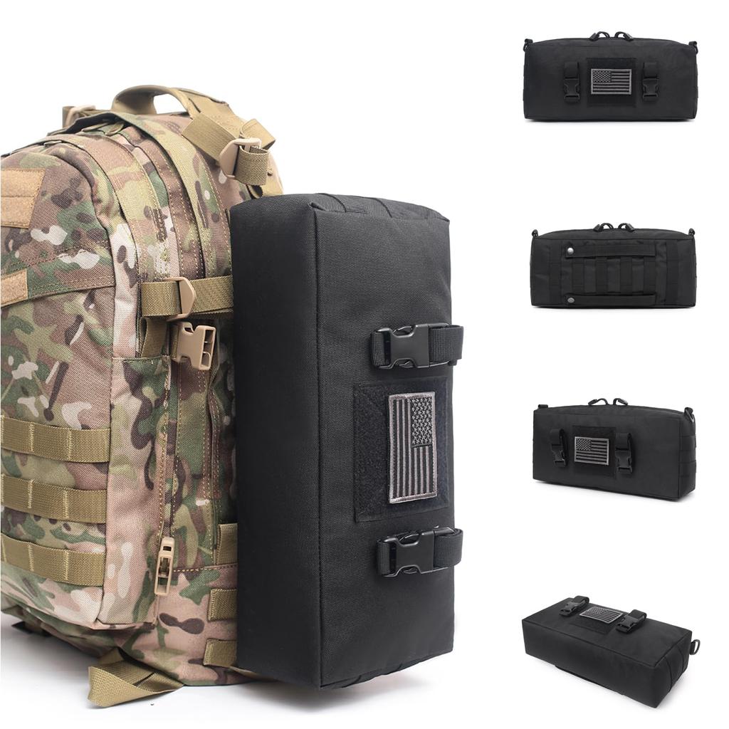 Azarxis Molle Large Shoulder Crossbody Molle Compatible with Molle and Sports Equipment Storage Green Bag, Capacity, Bag, Bag, Pouch, Systems,