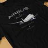 Funny Aircraft Modern T-Shirt Men Crewneck Pure Cotton T Shirt Airbus Short Sleeve Tees Gift Idea Clothes