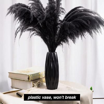 1pc Plastic Flower Vase, Unbreakable Vases Creative Home Decoration For Wedding Party Festival