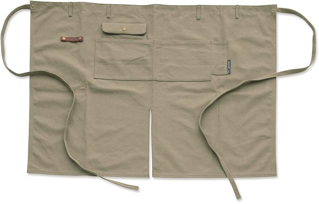 Posh Living 53235 Work Waist Apron Khaki W80×H65cm
