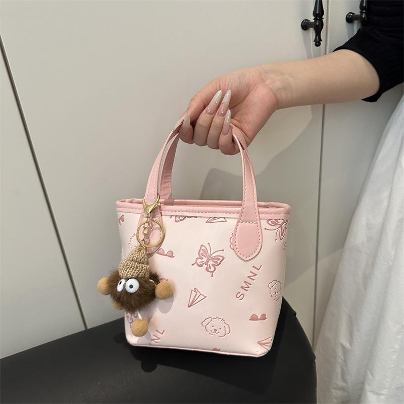 Today's Popular Textured Small Bags, Spring and Summer New Versatile Messenger Bags, Portable Mini Bucket Bags