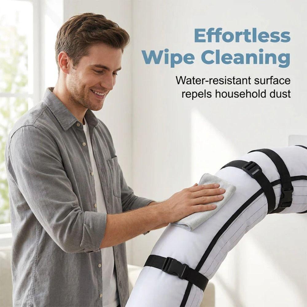 Portable Air Conditioner Hose Cover Elastic Buckle Exhaust Hose Cover AC Sleeve Kit