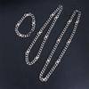 2024 Thorn Cuban Chain Titanium Steel Hip-Hop Necklace - Punk Knotted Stainless Steel