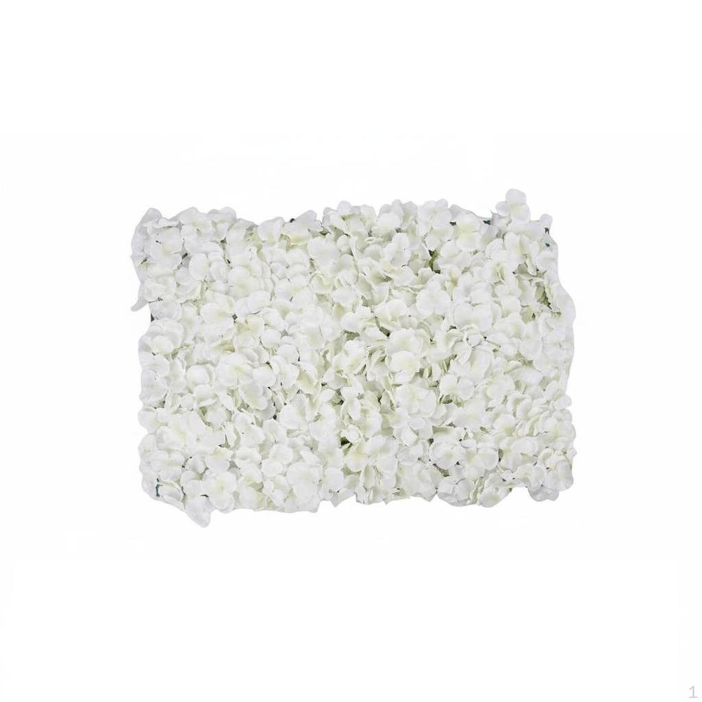 Artificial Rose Wall Panel Realistic Look Floral Backdrop Reusable ThreeDimensional