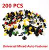 200/500 PCS Car Auto Bumper Rivet Retainer Push Engine Cover Fender Fastener Trim Clips
