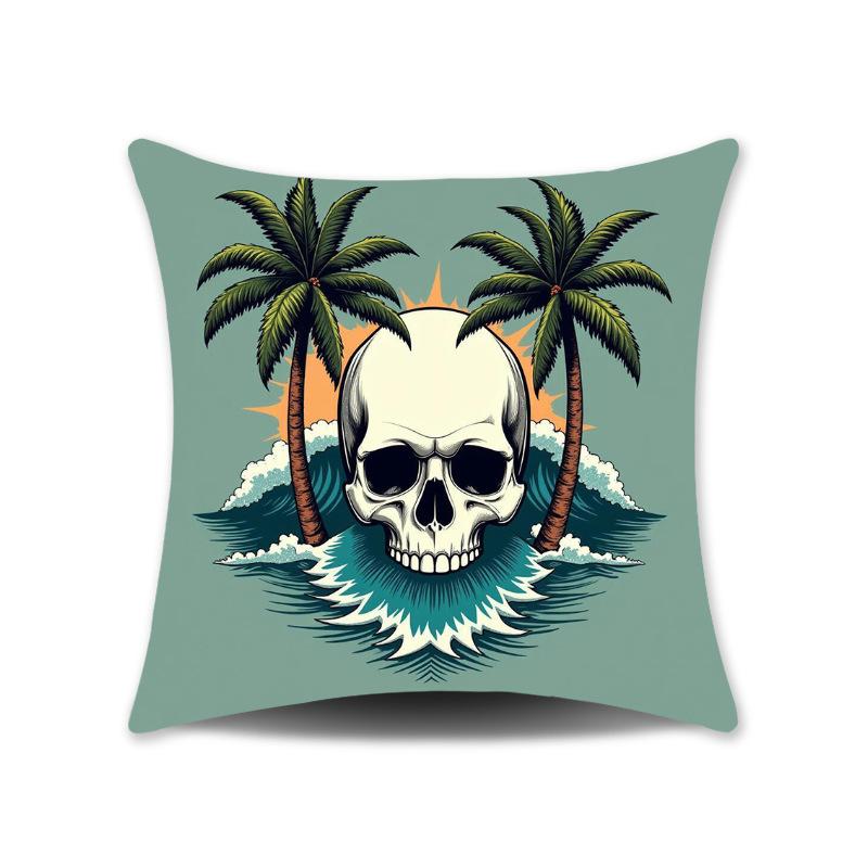 Neue Amerikanisch-Mexikanische Stil Kissenbezüge Bunte Karnevalsblume Totenkopf Sofa Dekorative Kissenbezüge