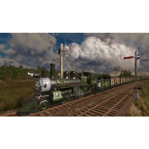 railway empire 2 deluxe edition -ps5 [bonus] in-game content dl code flyer  skin  included