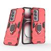 Magnetic Case for OPPO Reno 12 Pro 5G Reno 11 11F Protective Cover with Ring Stand Bracket Shell Business Full Protection Cover