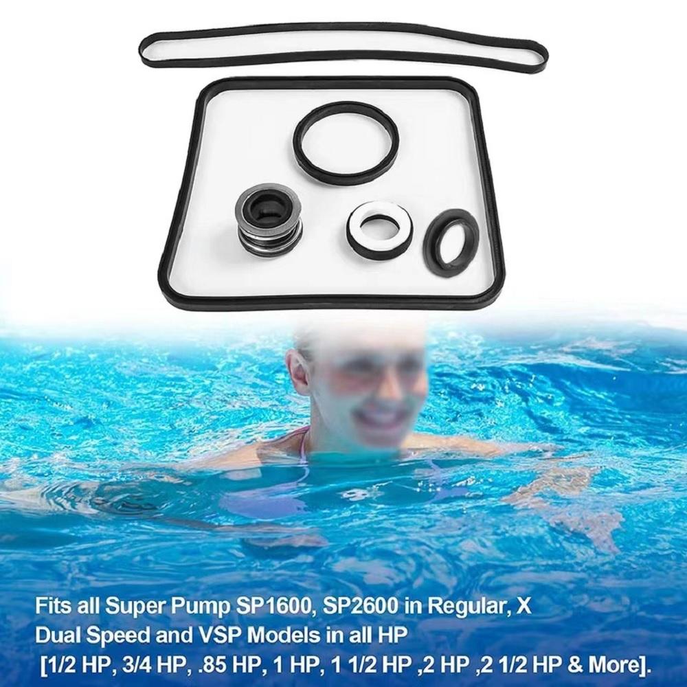 Pool Pump Gasket Seal O-Ring Repair Kit Set For Hayward Super Pump SP2600 SP1600