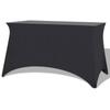 Day and Night - Day and Night Elastic Table Cover 2 Pcs 183x76x74 Cm Anthracite