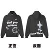 Mens Oversized Hooded Sweatshirt With Fleece Lining Streetwear Cotton Pullover Winter Casual Wear