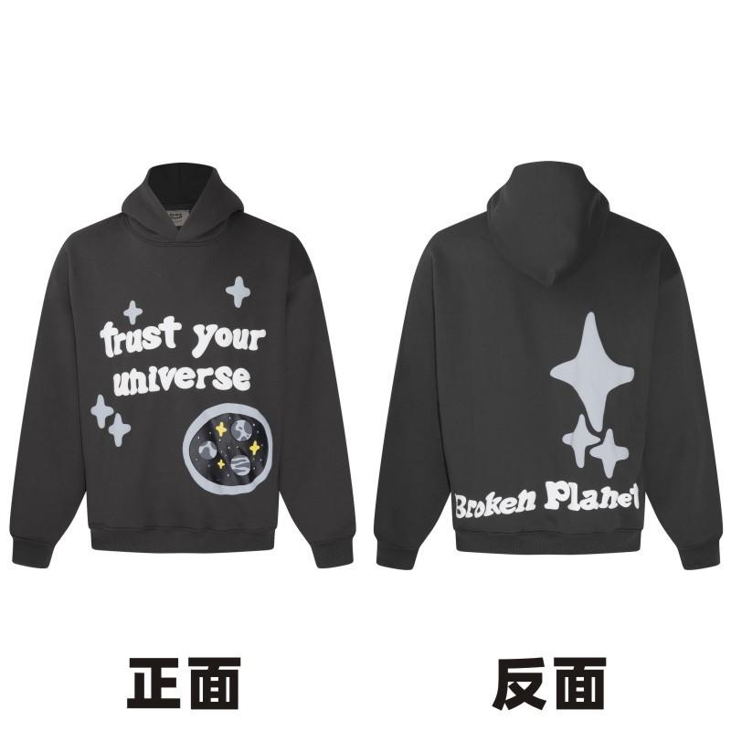 Mens Oversized Hooded Sweatshirt With Fleece Lining Streetwear Cotton Pullover Winter Casual Wear