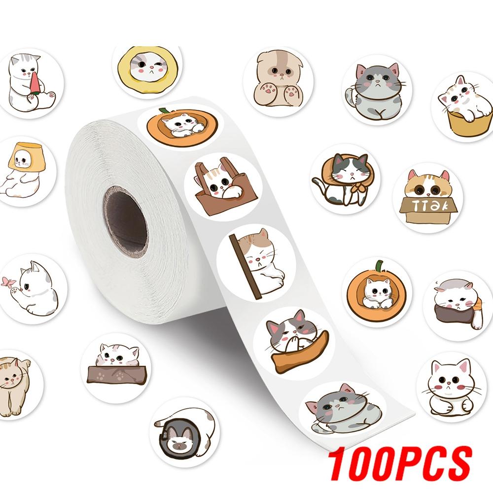 100-500Pcs Cartoon High-Standard Animals First-Class Sealing High-Standard Sticker Self-Assembly Premium-Quality Laptop Superior-Grade Decals