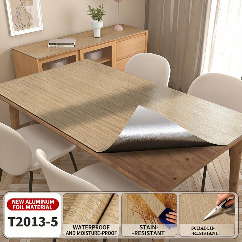 Samolepicí tapeta se vzhledem dřeva, odlepovací a nalepovací, odnímatelná, vodotěsná samolepka na zeď pro renovaci skříně, stolu, pracovní plochy, dekorace pozadí