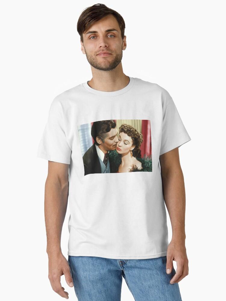 Gone with the Wind Lover Gifts Gone With The Wind Clark Gable Halloween Classic T-Shirt