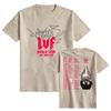 Jay Wheeler La Voz Favorita World Tour 2027  T-shirt Unisex Streetwear Short Sleeve Cotton Soft Tshirts Design Graphic Print Tee