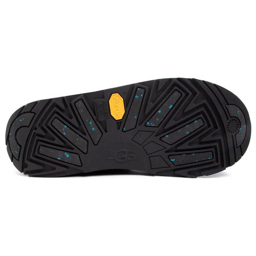 UGG Gracie Waterproof Black Leather Lace Up Boots 'Black' Women's 1105769-BLK