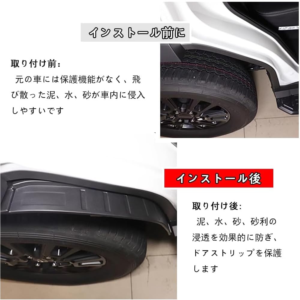 For New X-Trail T32 T33 X-TRAIL T33 2021-2023 2024 Wheel Lining Fender Rear Wheel