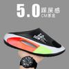 New summer color matching EVA thick bottom stepping on shit feeling couple one-word drag casual men's and women's slippers fashion sports trend drag