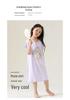 Girls' Modal Silk Summer Pajama Dress - Thin Princess Style for Kids