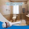 High Efficiency Water Saving Flush Valves Toilet Replacement Valves Repair Kits for Most Trip Levers 11-1/2Inch Length