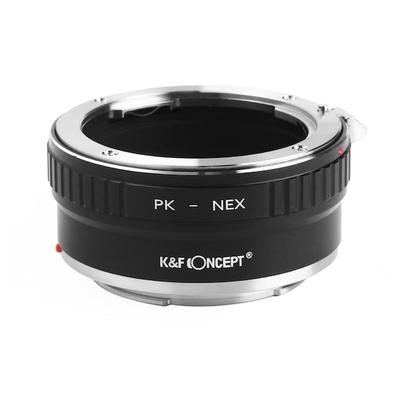 Concept Mount Adapter K Mount Lens Sony E Compatible Product K&F KF-PKE2 (Pentax Conversion)