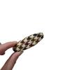 Colorful Houndstooth Hair Clips: Cute Autumn/Winter Style