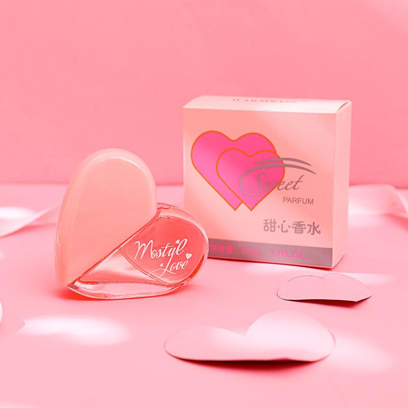 Love Pink Perfume Valentine's Day Gift Meet You Lady Lasting Eau de Perfume Student Niche Floral and Fruit Fragrance 10ml