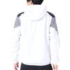 Coq Sportif Blouson Hooded Brushed Lining Water Repellent Windproof Heat Navi Golf QGMWJK05 WH00 LL [Le Golf] [Stretch Forcer] Men's (White)