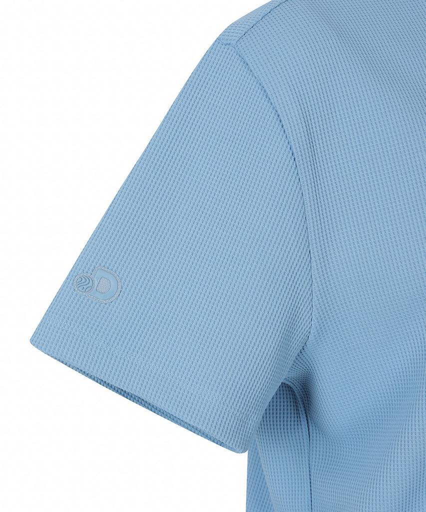 DISCOVERY EXPEDITION Women'S Waffle Training Short Sleeve T-Shirt (Blue)