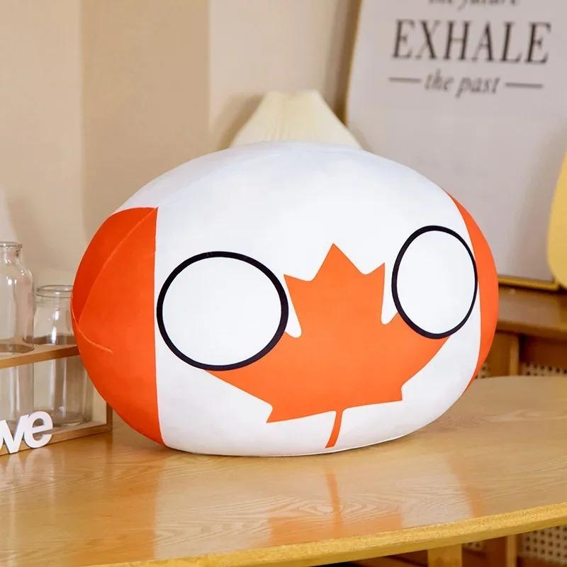 10cm Peluche Carino Countryball Polandball Bambole Ripiene Giocattoli Corti Anime Borsa Cuscino Mini Portachiavi Ciondolo Regali Cosplay