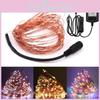 Warm White And Colorful Led Copper Wire Lights 10m 20m 30m 50m For Holiday Events