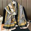 Long Scarf with Shirt, Send Elder Scarf, Go Out Sunscreen Shawl Dual-purpose, High-end Sense of Elegance