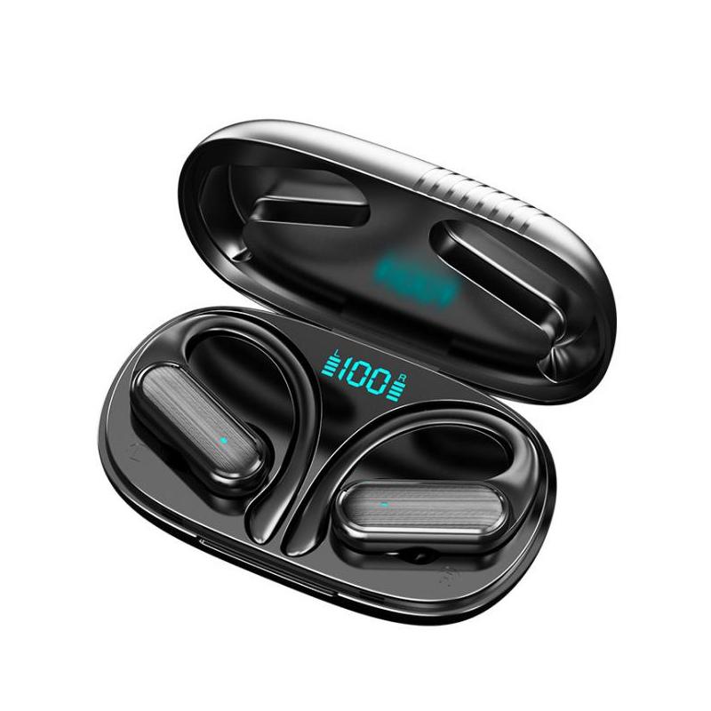 Wireless Headphones  Sport Bluetooth  Earphone  Smart Touch HiFI 9D Stereo Waterproof Ear Hook Headset with Microphone